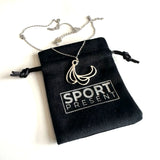 Collana Paralimpiadi Argento