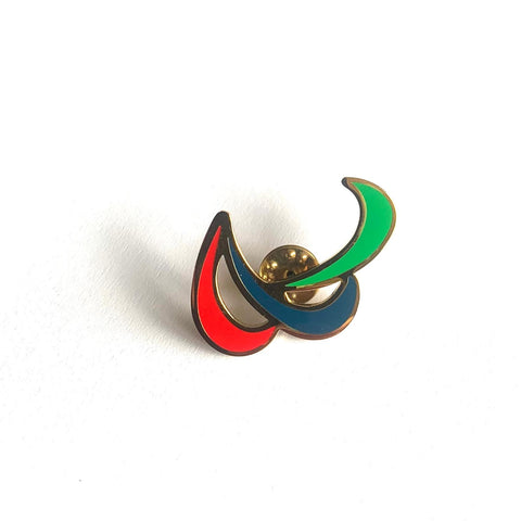 Colored Paralympic Brooch