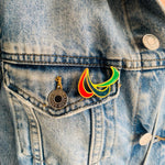 Gekleurde Paralympische Broche