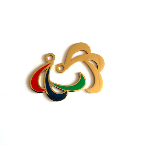 Colored Paralympic Pendant