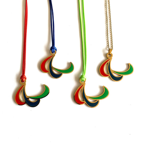 Colored Paralympic Necklace