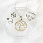 Conjunto de joyas de voleibol (puedes armarlo tú mismo)