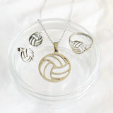 Conjunto de joyas de voleibol (puedes armarlo tú mismo)