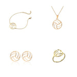 Conjunto de joyas de voleibol (puedes armarlo tú mismo)