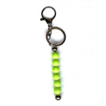 Stainless steel key ring with sports balls