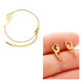 Gymnastics jewellery set (can be put together yourself)
