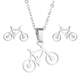 Jewelry set Cycling included 2 rings