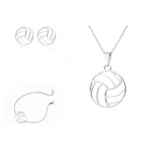 Conjunto de joyas de voleibol (puedes armarlo tú mismo)