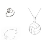 Conjunto de joyas de voleibol (puedes armarlo tú mismo)