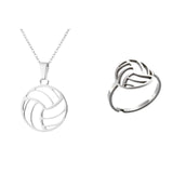 Conjunto de joyas de voleibol (puedes armarlo tú mismo)