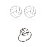 Conjunto de joyas de voleibol (puedes armarlo tú mismo)