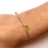 Bracelet Volleyball (Gold/Silver)