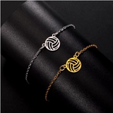 Anklet Volleyball (gold/silver)
