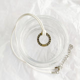 Sportketting wit met sporthanger