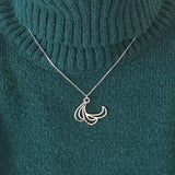 Paralympic Games Silver Necklace