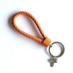 Keychain Orange with charm 