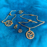 Set of water polo jewelry