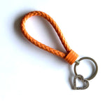 Keychain Orange with charm 