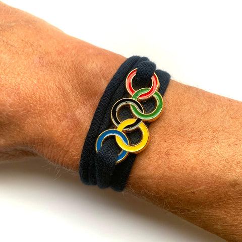 Gekleurd Olympische Ringen Armband
