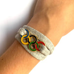 Gekleurde Olympische Ringen Armband