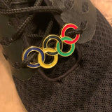 Gekleurde Olympische Ringen Veter