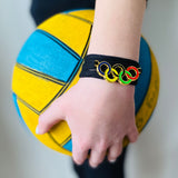 Bracelet Colored Olympic Rings