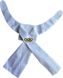 Gekleurde Olympische Broche