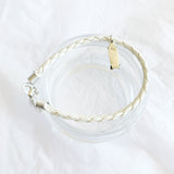 Bracelet Leather White