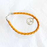 Bracelet Leather Orange
